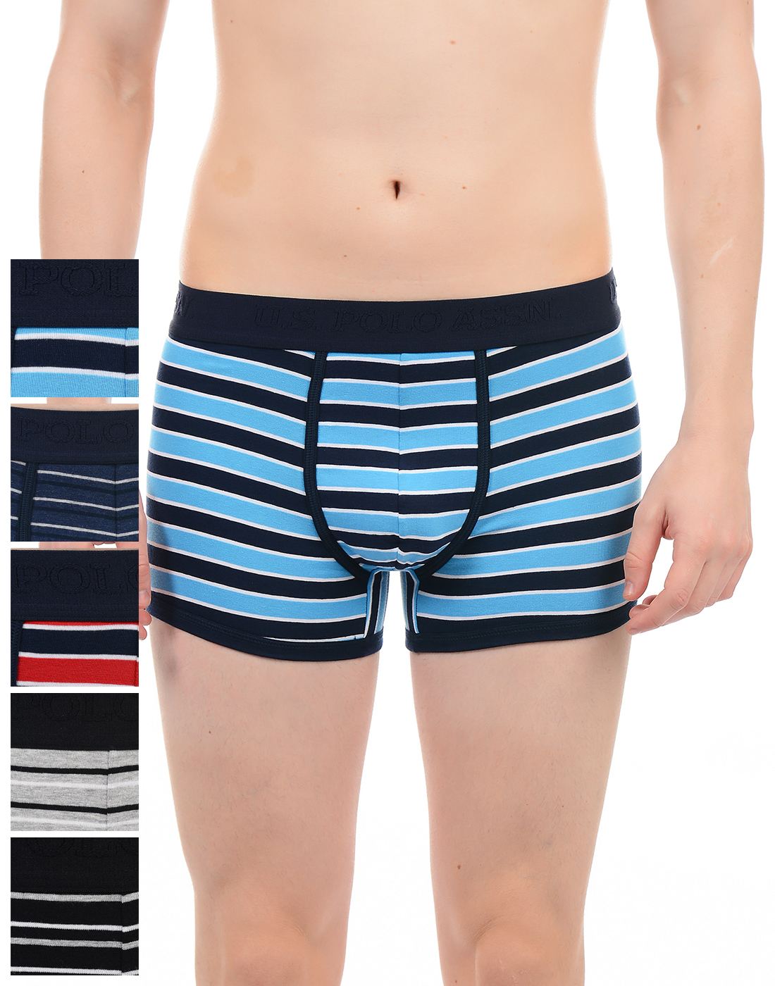 U.S. Polo Assn. Men's Striped Trunk